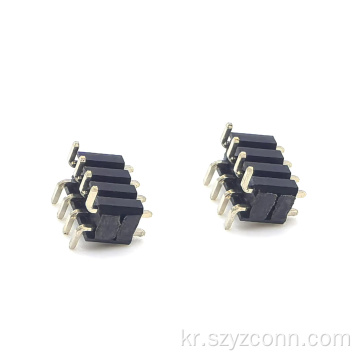 2.0mm 핀 헤더 커넥터 이중 행 SMT